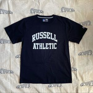 NWOT Russell Athletic Spell Out Tee